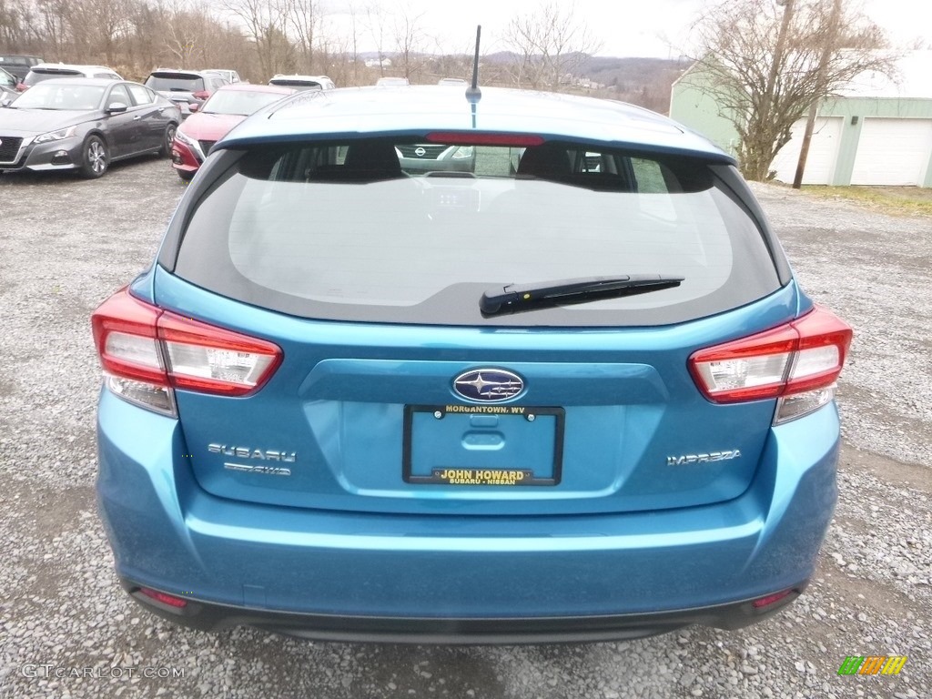 2019 Impreza 2.0i 5-Door - Island Blue Pearl / Black photo #5