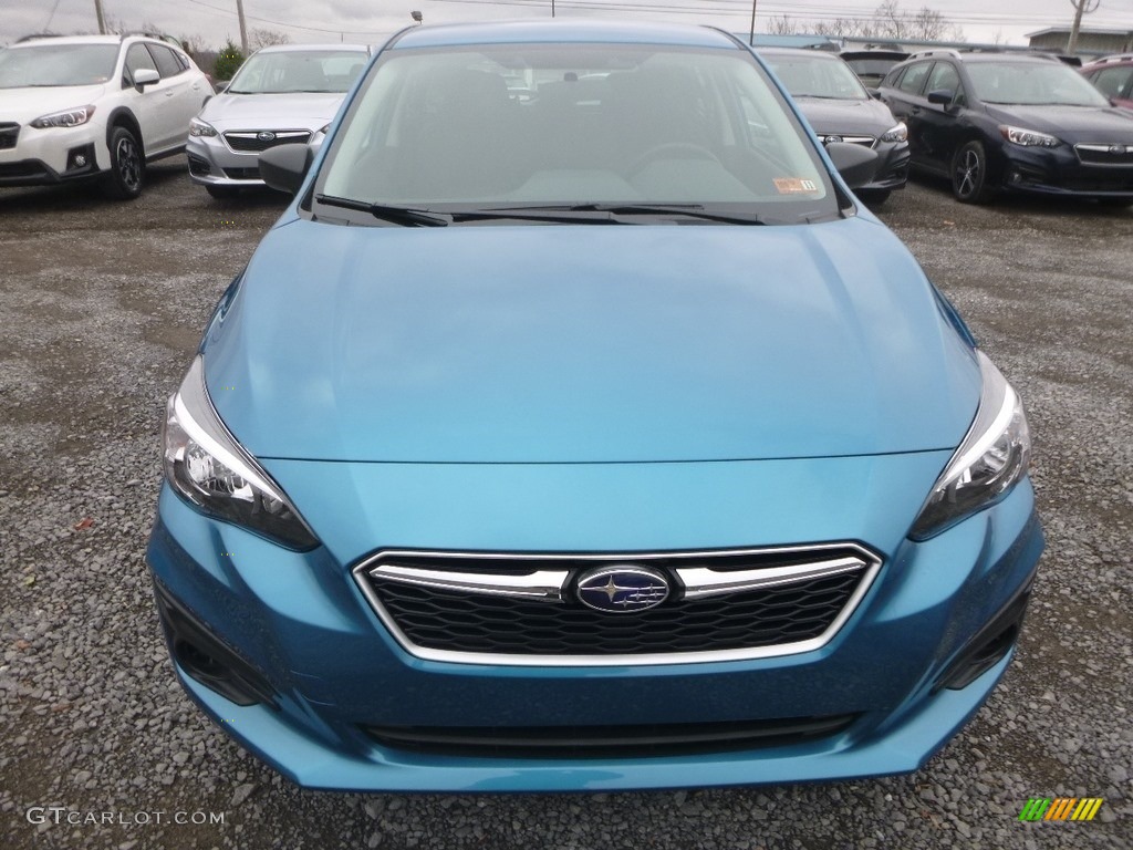 2019 Impreza 2.0i 5-Door - Island Blue Pearl / Black photo #9