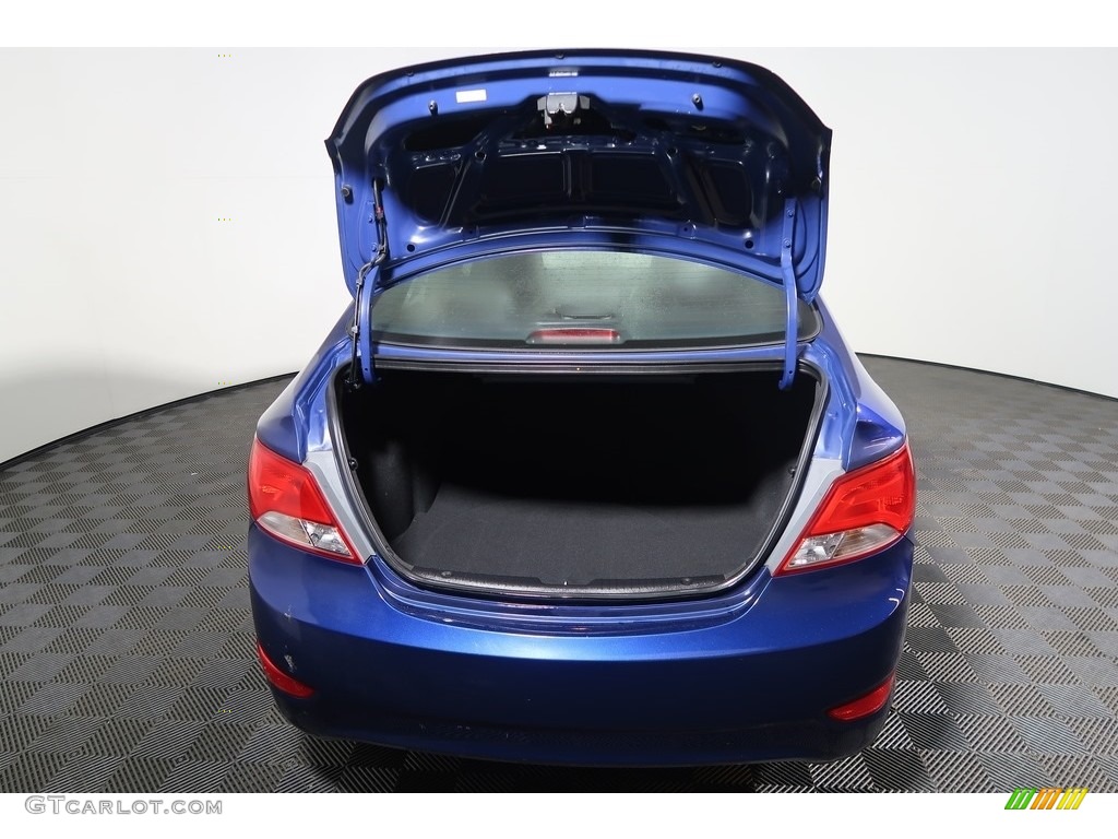 2016 Accent SE Sedan - Pacific Blue / Gray photo #31