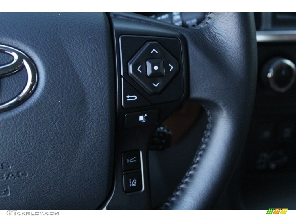 2019 Toyota Sequoia Platinum 4x4 Red Rock Steering Wheel Photo #130751106