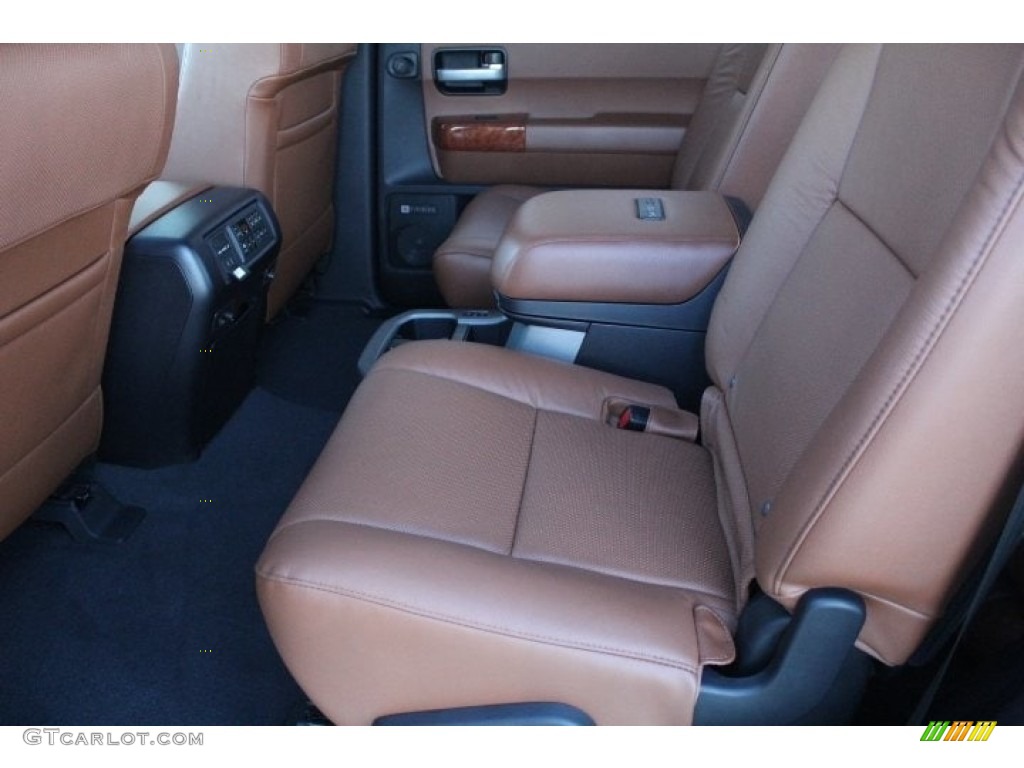 2019 Toyota Sequoia Platinum 4x4 Rear Seat Photo #130751142