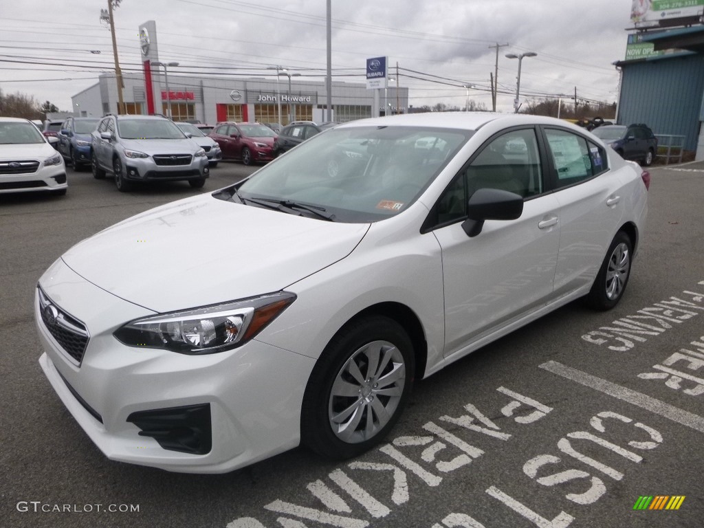 2019 Impreza 2.0i 4-Door - Crystal White Pearl / Ivory photo #8