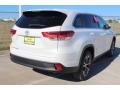 2019 Blizzard Pearl White Toyota Highlander LE  photo #8