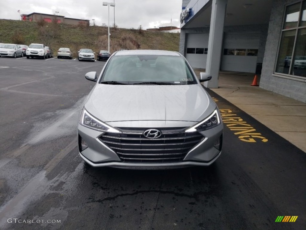 2019 Elantra Limited - Symphony Silver / Black photo #2
