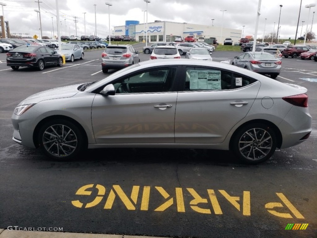 2019 Elantra Limited - Symphony Silver / Black photo #4