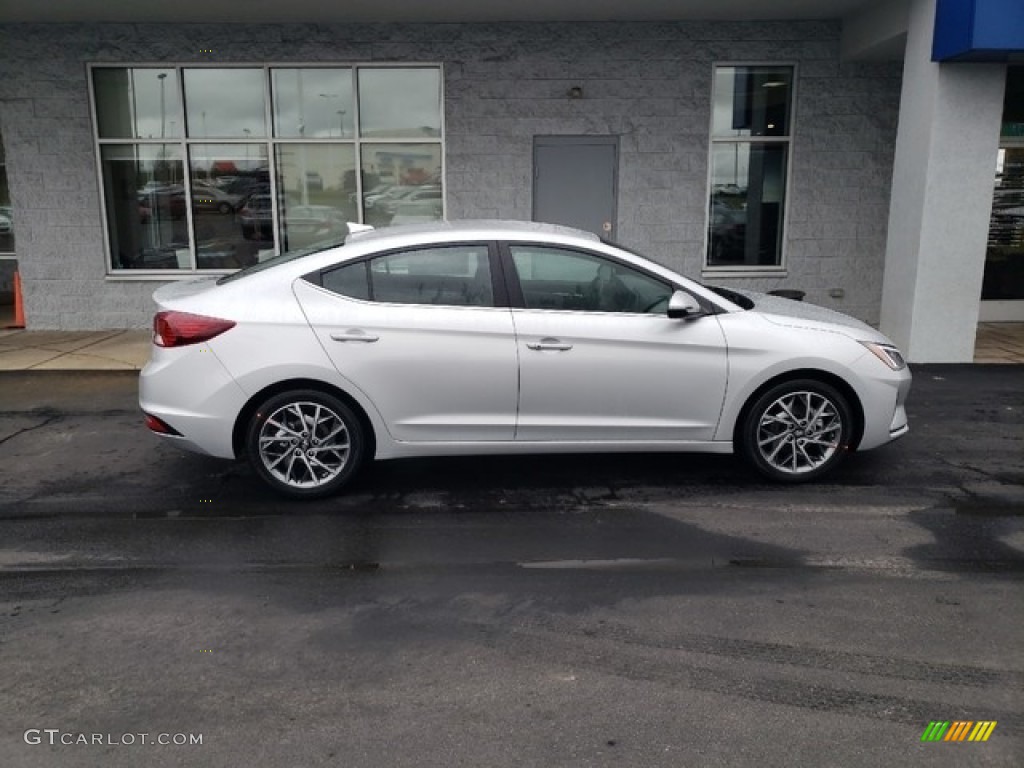 2019 Elantra Limited - Symphony Silver / Black photo #8