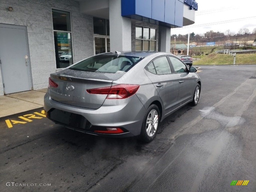 2019 Elantra SEL - Machine Gray / Gray photo #7