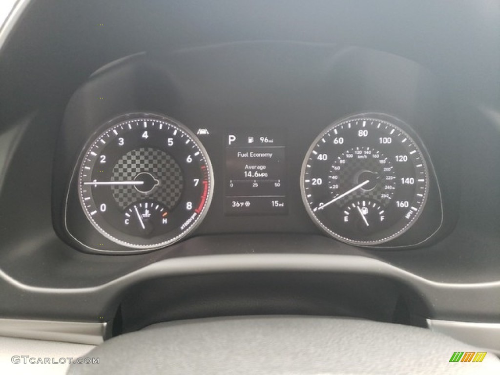 2019 Elantra SEL - Machine Gray / Gray photo #17