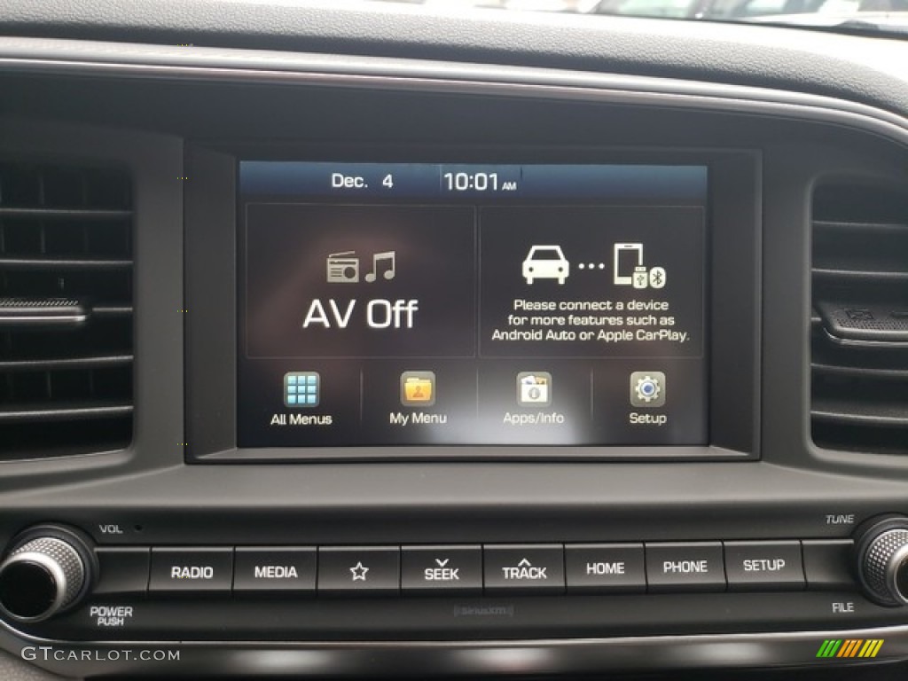 2019 Elantra SEL - Machine Gray / Gray photo #18