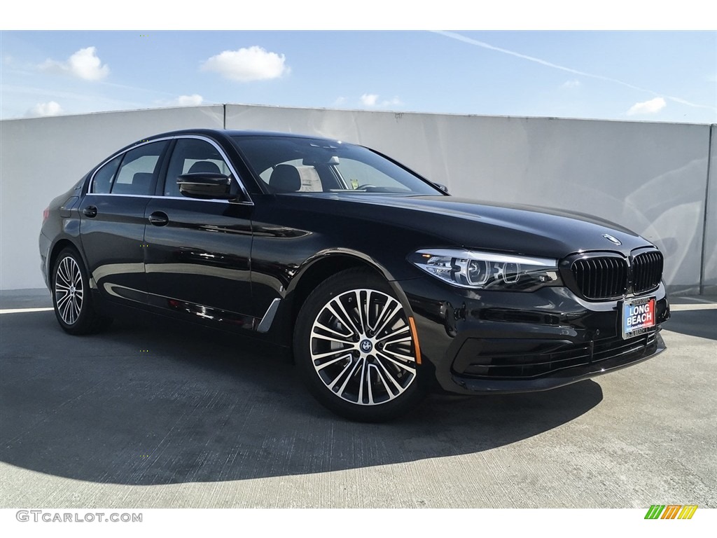 2019 5 Series 530e iPerformance Sedan - Jet Black / Black photo #12