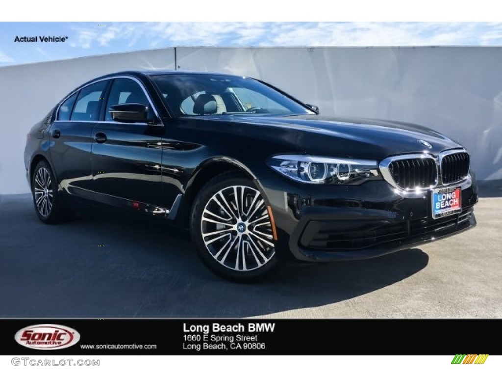 2019 5 Series 530e iPerformance Sedan - Jet Black / Black photo #1