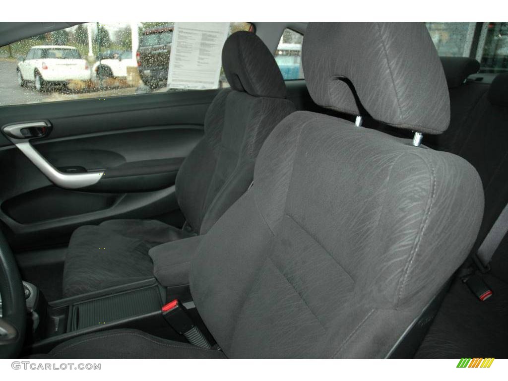 2008 Civic EX Coupe - Rallye Red / Black photo #13