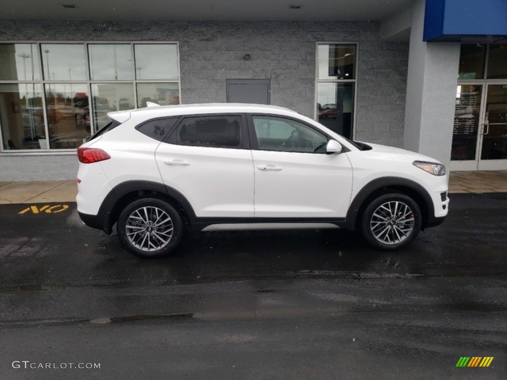 Winter White 2019 Hyundai Tucson SEL AWD Exterior Photo #130754559
