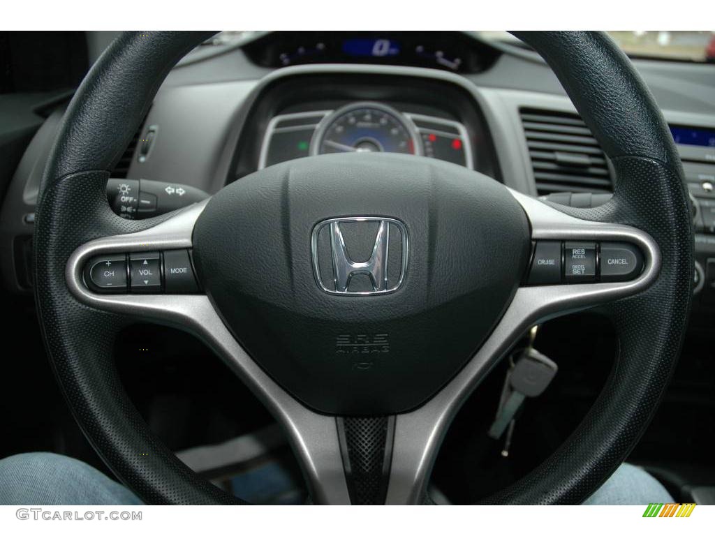 2008 Civic EX Coupe - Rallye Red / Black photo #16