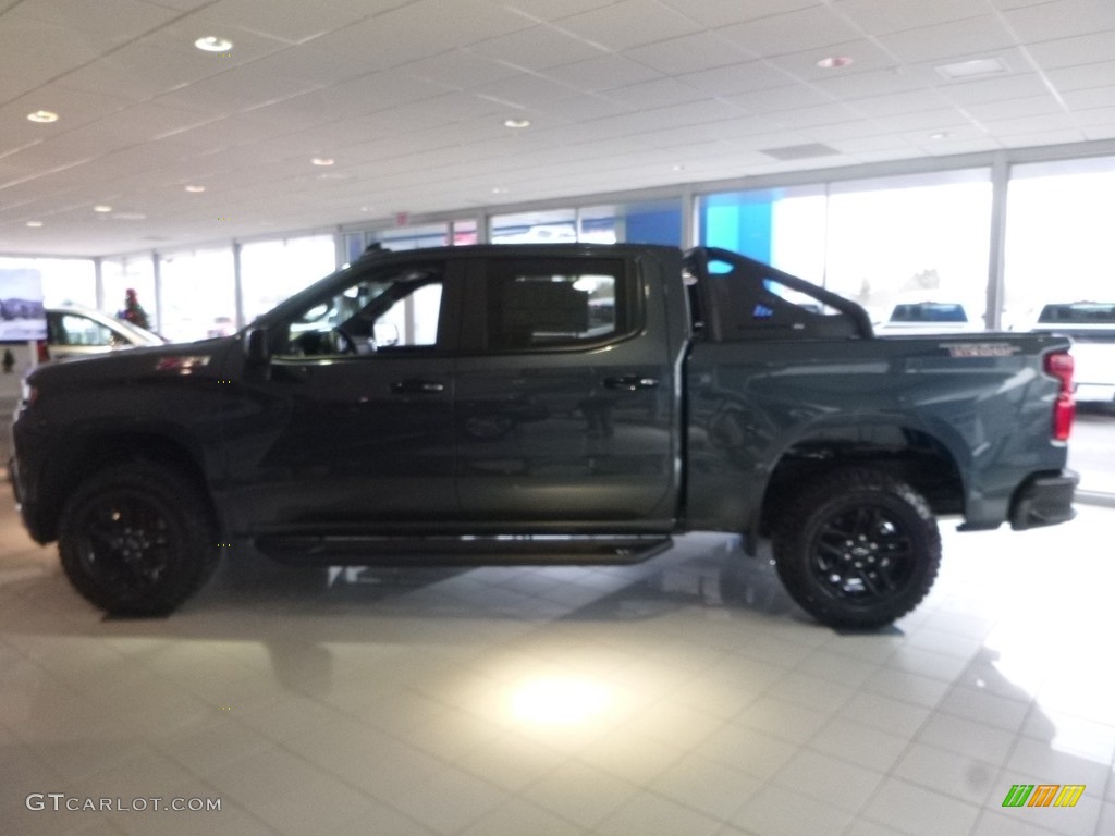 2019 Silverado 1500 LT Z71 Trail Boss Crew Cab 4WD - Shadow Gray Metallic / Jet Black photo #4