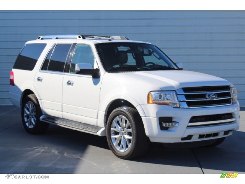 Oxford White 2017 Ford Expedition Limited Exterior Photo #130756005