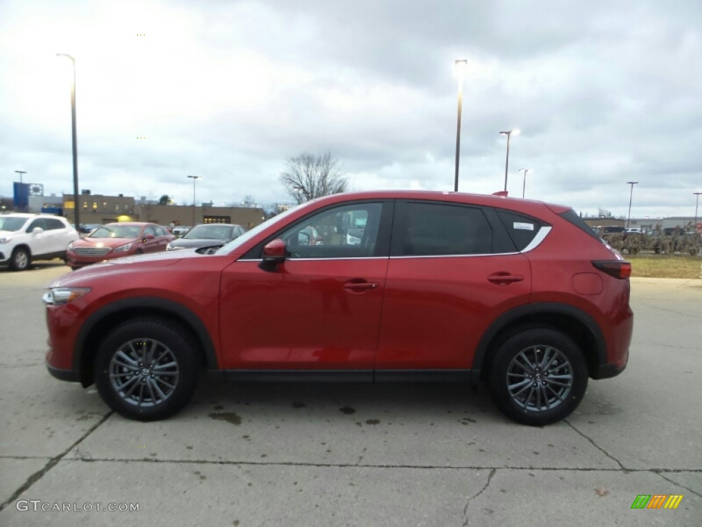 Soul Red Crystal Metallic 2019 Mazda CX-5 Touring AWD Exterior Photo #130757142