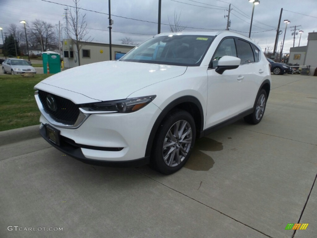 Snowflake White Pearl Mica 2019 Mazda CX-5 Grand Touring Reserve AWD Exterior Photo #130757259