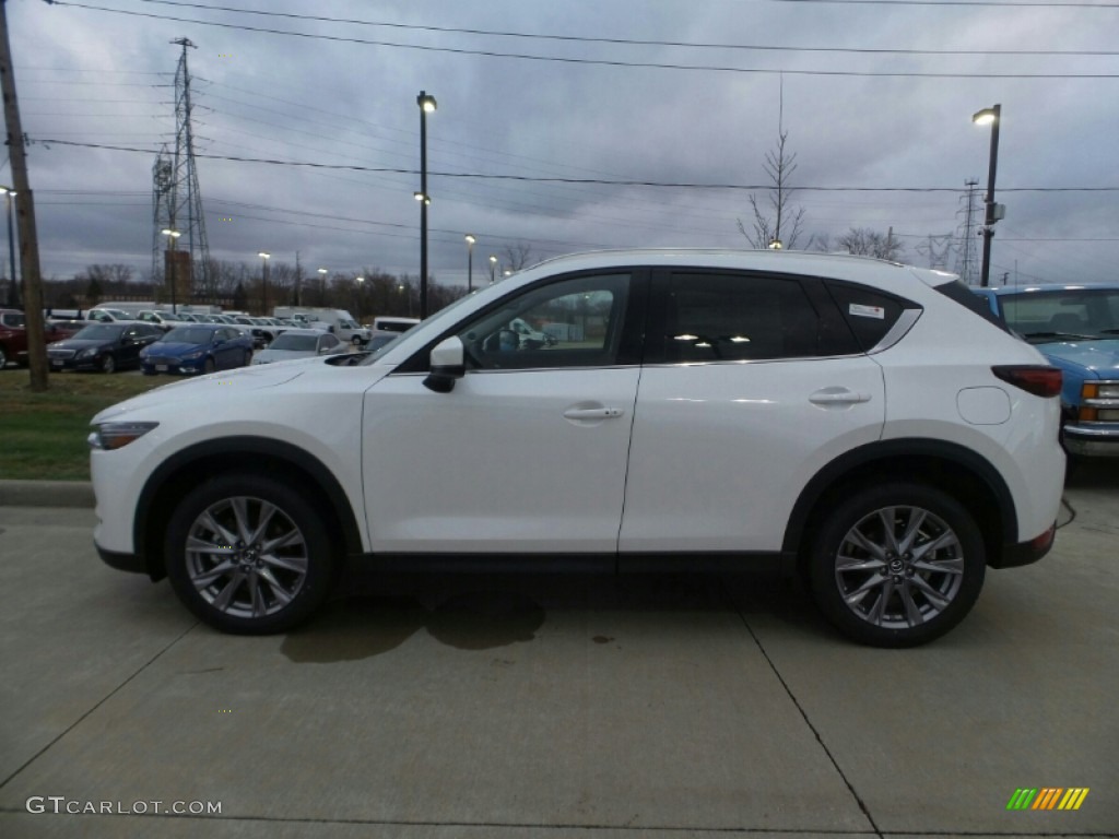 Snowflake White Pearl Mica 2019 Mazda CX-5 Grand Touring Reserve AWD Exterior Photo #130757280