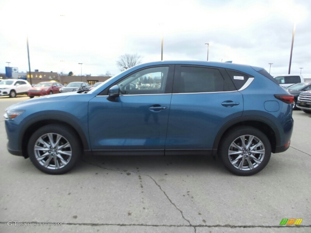 Eternal Blue Mica 2019 Mazda CX-5 Grand Touring AWD Exterior Photo #130757343