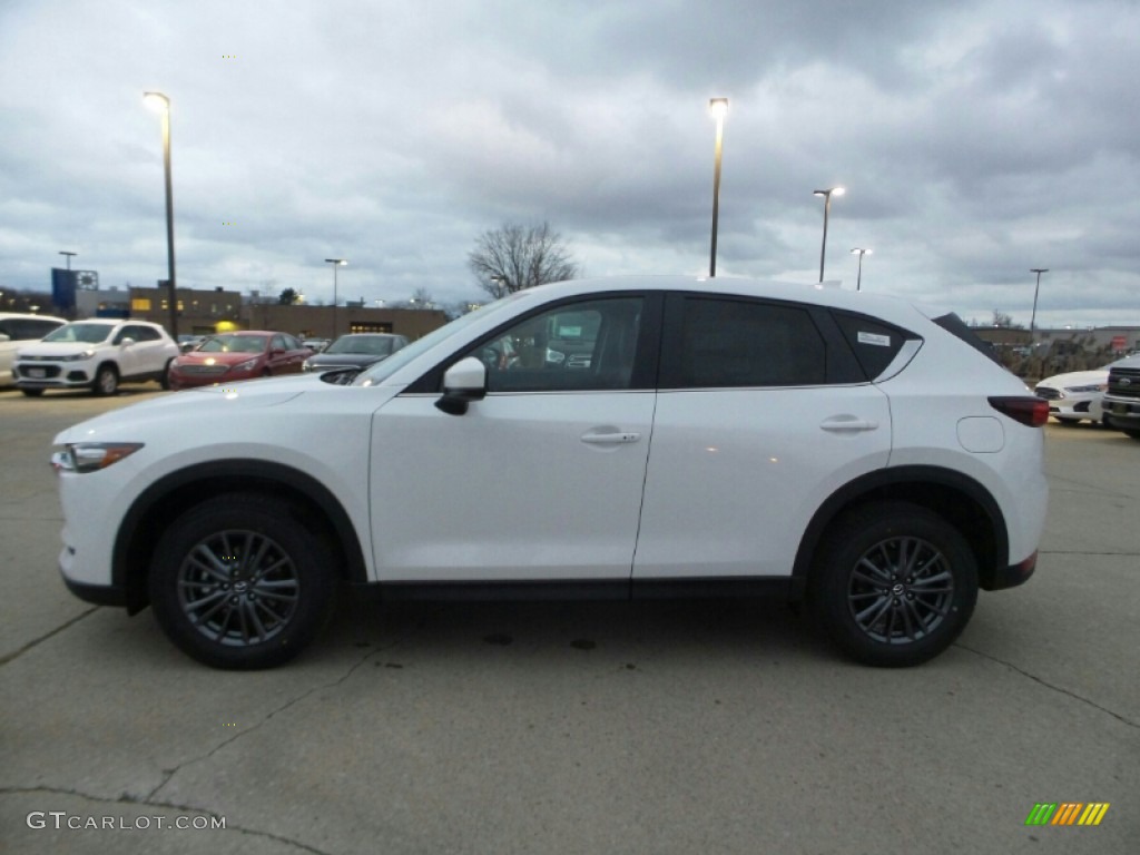 Snowflake White Pearl Mica 2019 Mazda CX-5 Touring AWD Exterior Photo #130757430