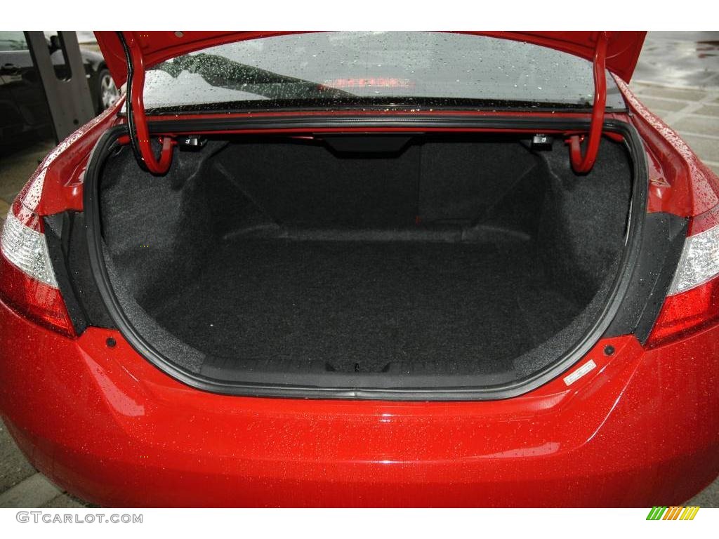 2008 Civic EX Coupe - Rallye Red / Black photo #21