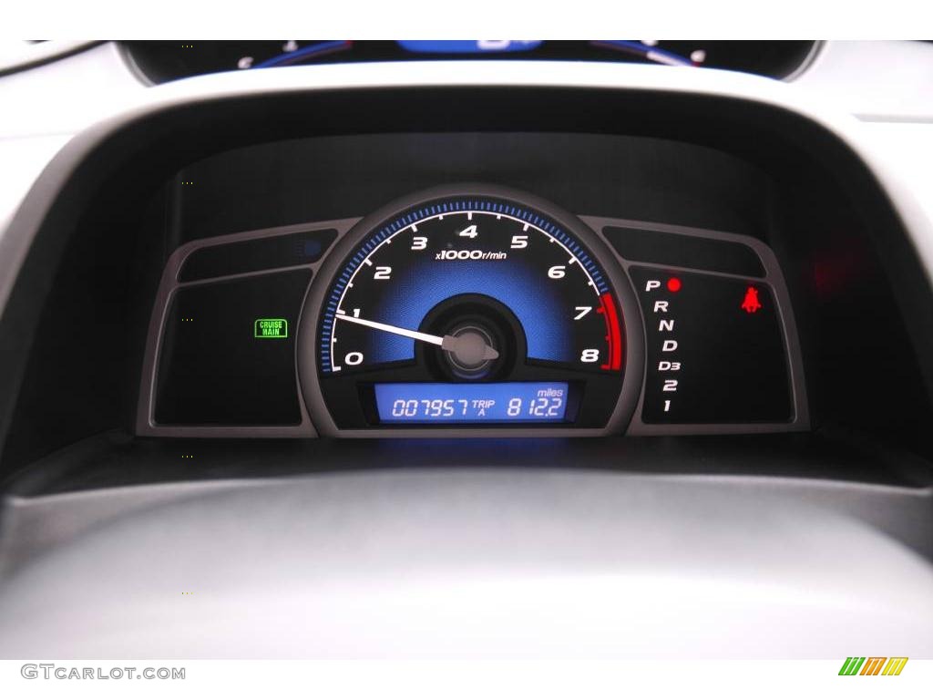 2008 Civic EX Coupe - Rallye Red / Black photo #22