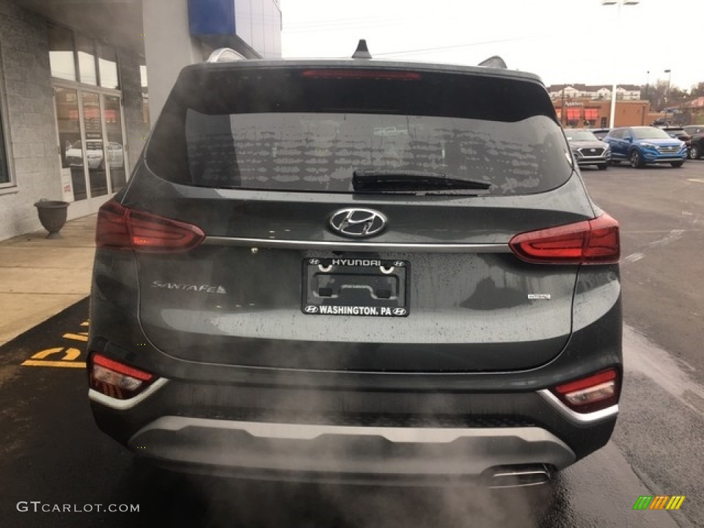 2019 Santa Fe SEL Plus AWD - Machine Gray / Black photo #31