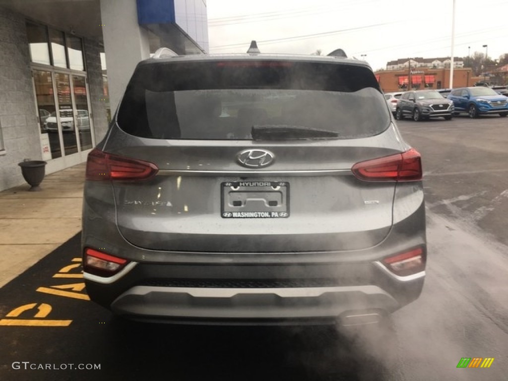 2019 Santa Fe SEL Plus AWD - Machine Gray / Black photo #9