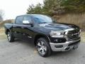 2019 Diamond Black Crystal Pearl Ram 1500 Laramie Crew Cab 4x4  photo #4