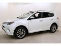 2017 Blizzard Pearl White Toyota RAV4 Platinum  photo #3