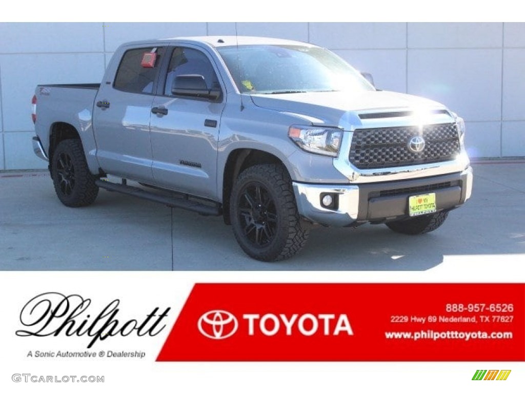 2019 Tundra TSS Off Road CrewMax - Cement / Black photo #1