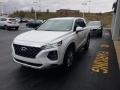 2019 Quartz White Hyundai Santa Fe SE AWD  photo #3