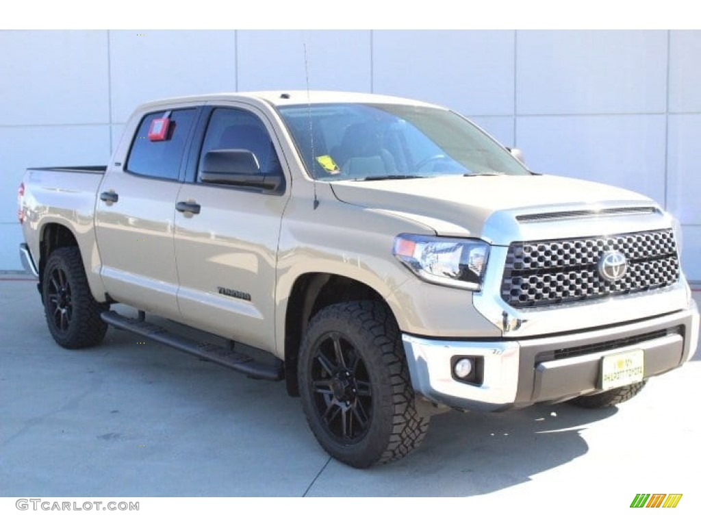 2019 Tundra TSS Off Road CrewMax - Quicksand / Black photo #2