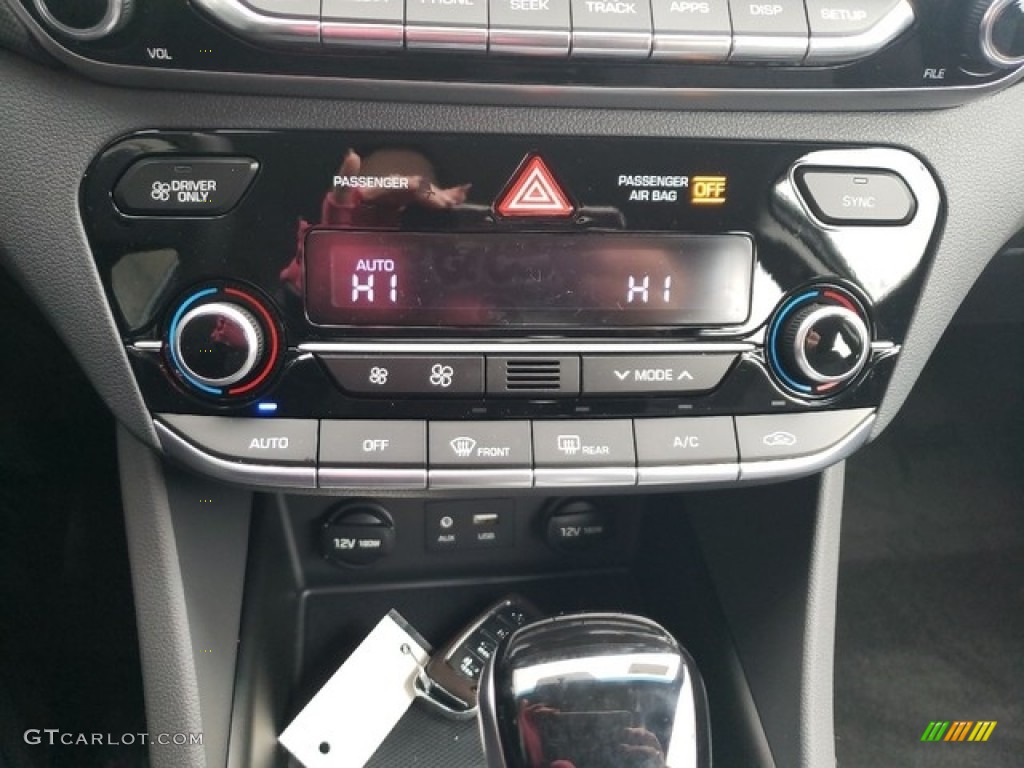2019 Hyundai Ioniq Hybrid Blue Controls Photo #130763363