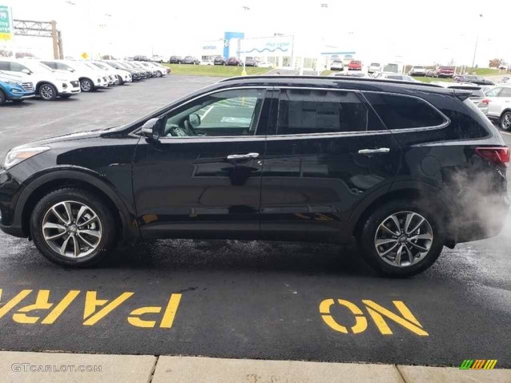 2019 Santa Fe XL SE AWD - Becketts Black / Gray photo #4
