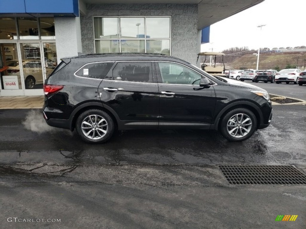 Becketts Black 2019 Hyundai Santa Fe XL SE AWD Exterior Photo #130764447