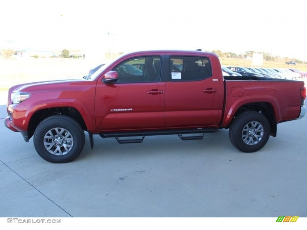 2019 Tacoma SR5 Double Cab - Barcelona Red Metallic / Black photo #6