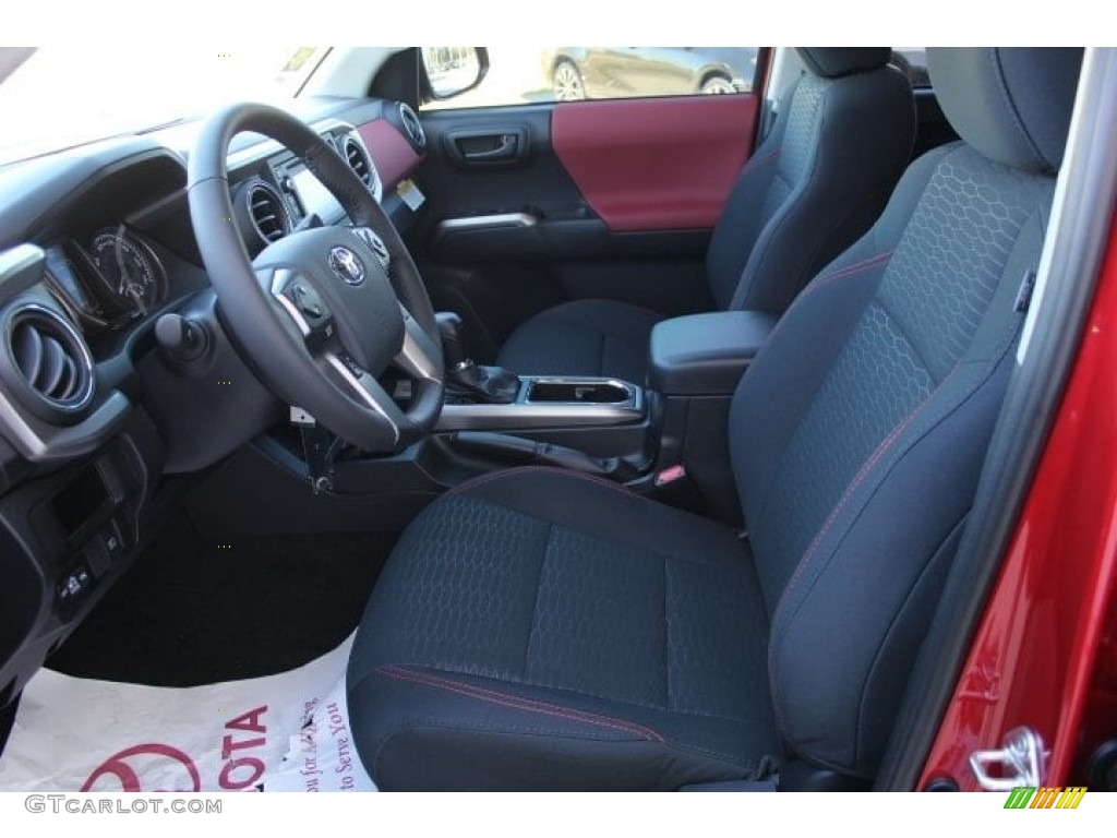 2019 Tacoma SR5 Double Cab - Barcelona Red Metallic / Black photo #10