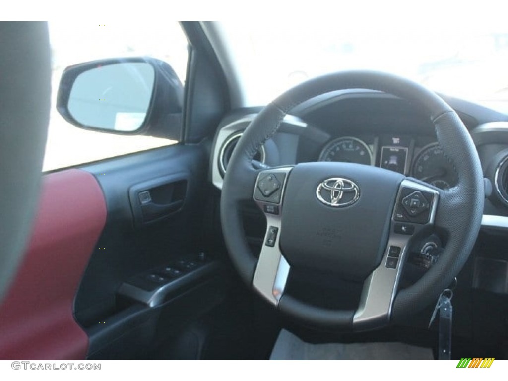2019 Tacoma SR5 Double Cab - Barcelona Red Metallic / Black photo #19