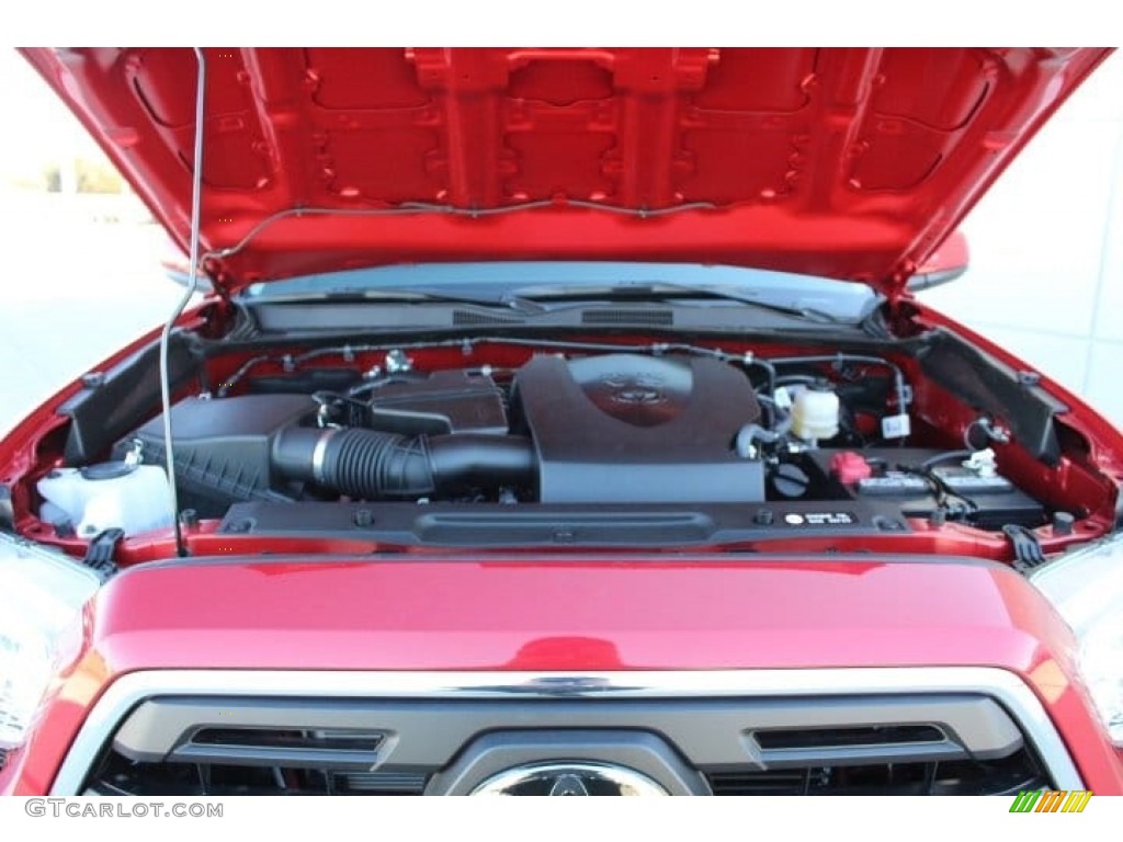 2019 Tacoma SR5 Double Cab - Barcelona Red Metallic / Black photo #21