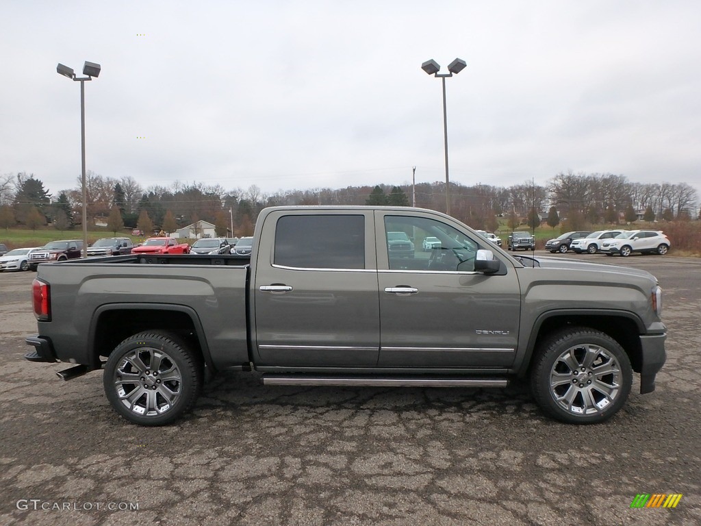 2018 Sierra 1500 Denali Crew Cab 4WD - Mineral Metallic / Jet Black photo #4