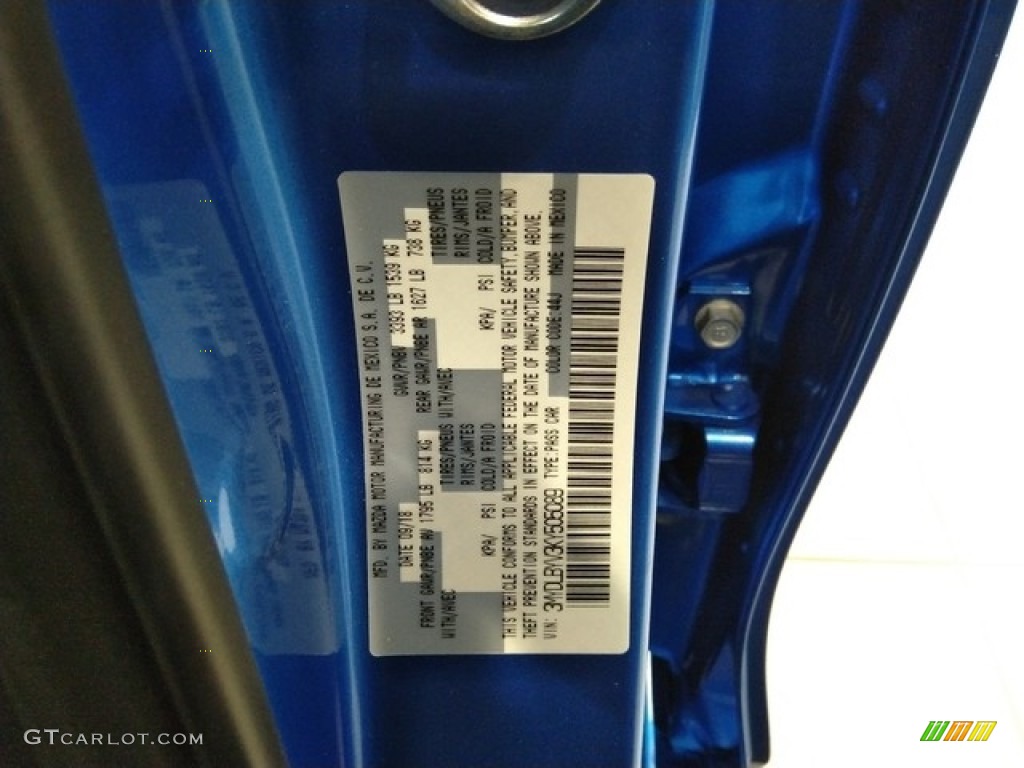2019 Yaris Color Code 44J for Sapphire Photo #130765665