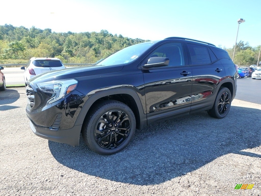 Ebony Twilight Metallic 2019 GMC Terrain SLE AWD Exterior Photo #130766457