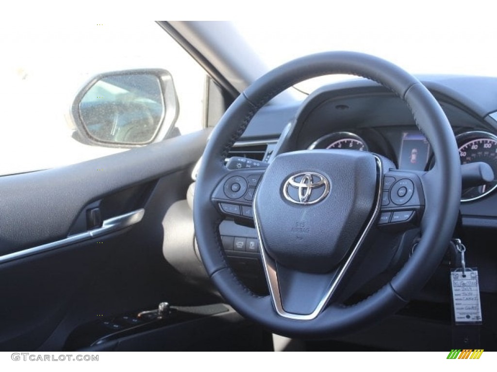 2019 Camry SE - Predawn Gray Mica / Black photo #20