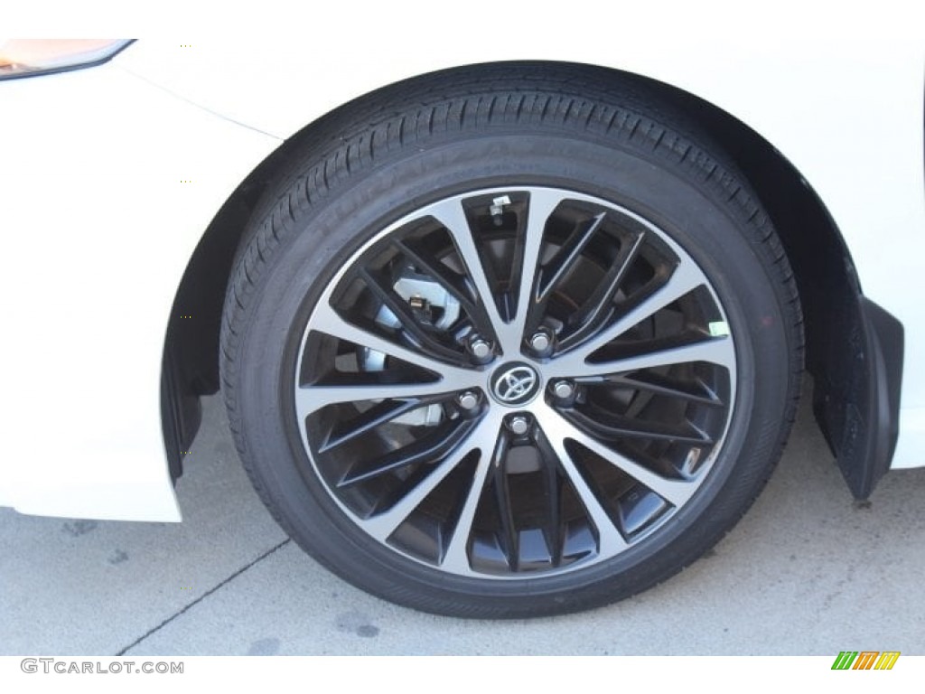 2019 Camry SE - Super White / Black photo #5
