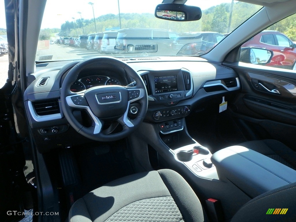 Jet Black Interior 2019 GMC Terrain SLE AWD Photo #130766811