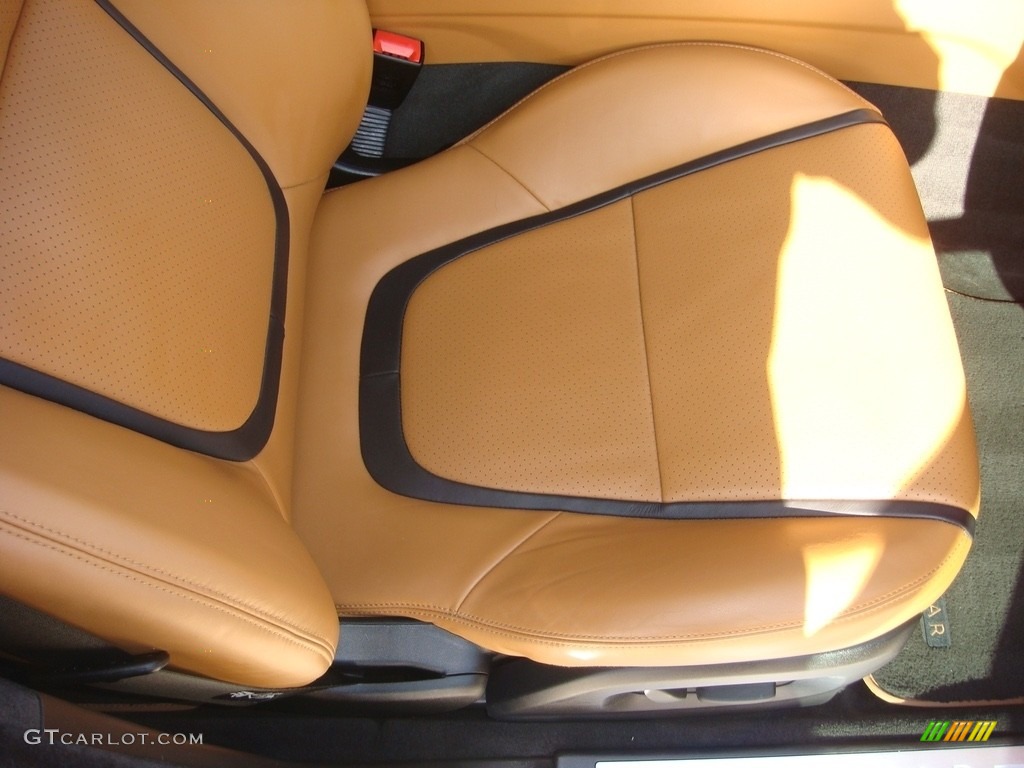2013 XF 3.0 - Polaris White / London Tan/Warm Charcoal photo #22
