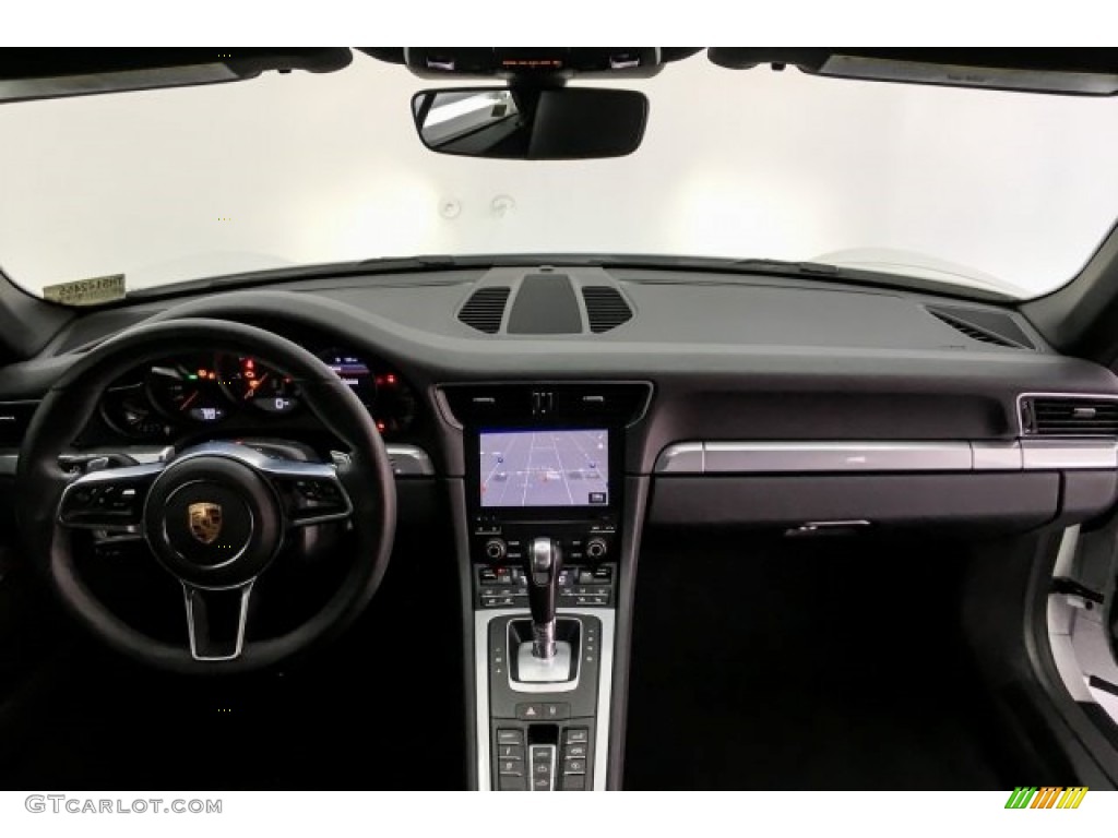 2017 Porsche 911 Carrera Cabriolet Black Dashboard Photo #130768005