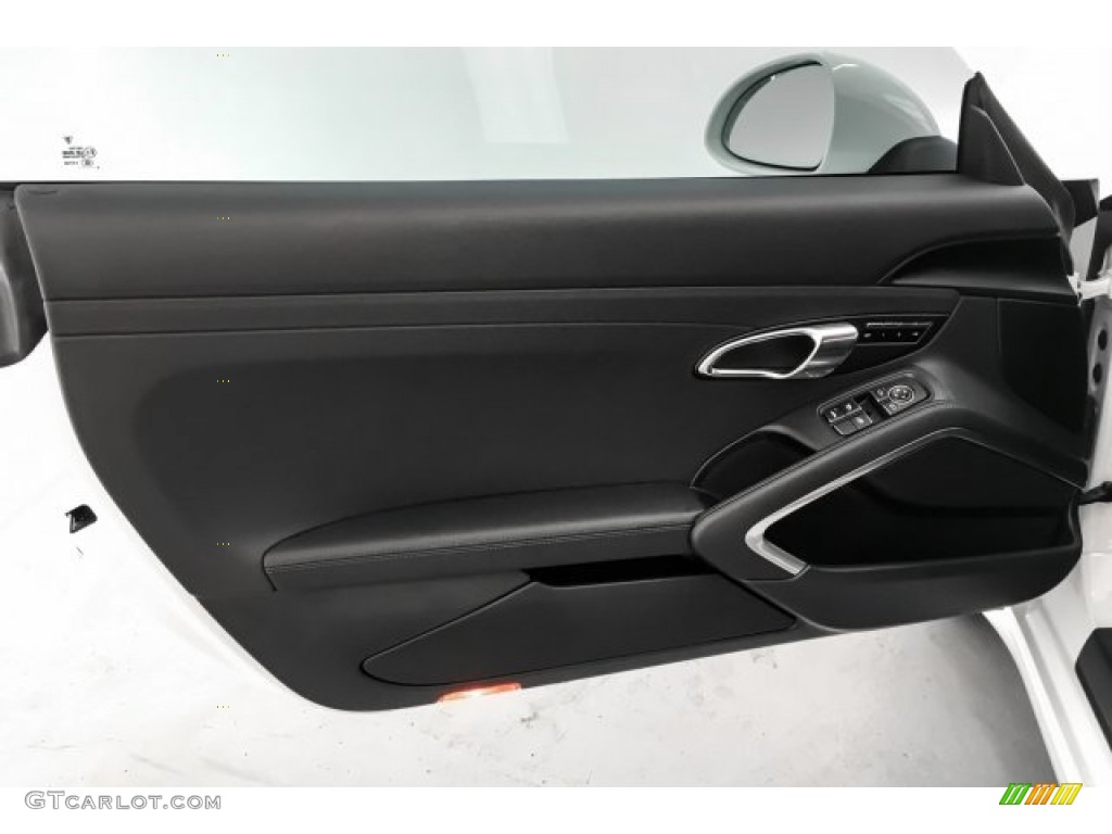 2017 Porsche 911 Carrera Cabriolet Black Door Panel Photo #130768083